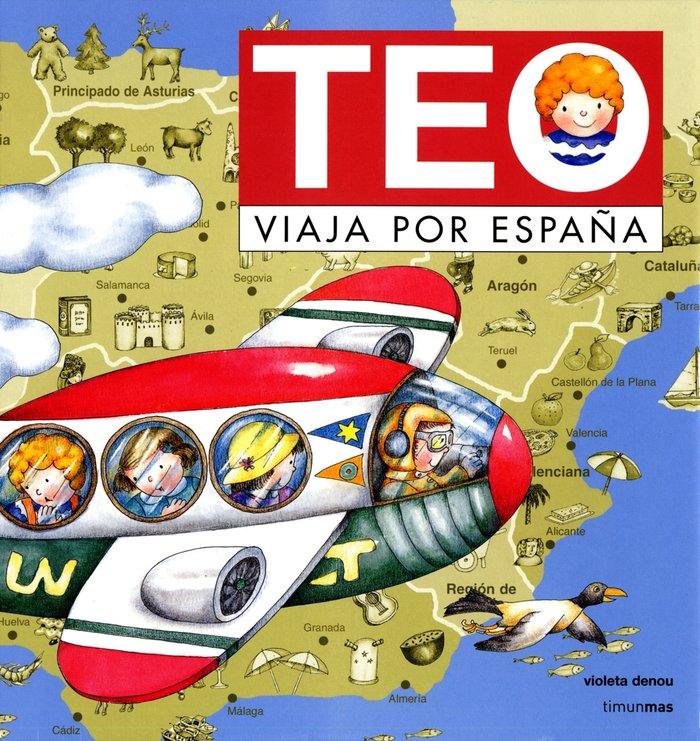 Vorderes Coverbild Teo viaja por España