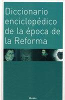 Vorderes Coverbild Diccionario enciclopédico de la época de la Reforma