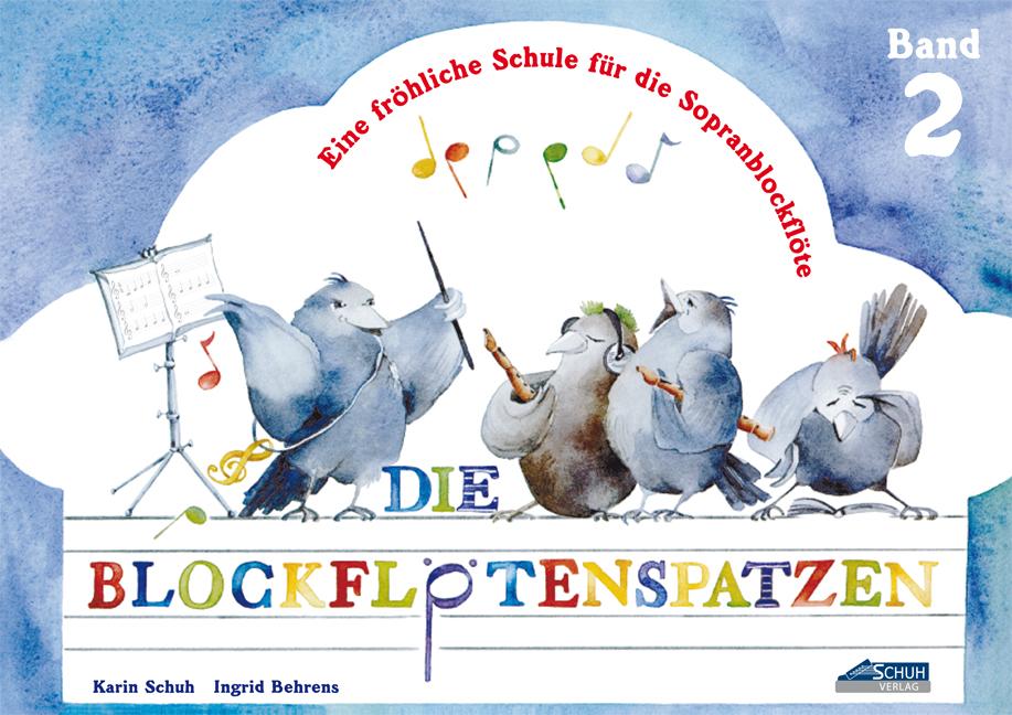 Vorderes Coverbild Die Blockflötenspatzen
