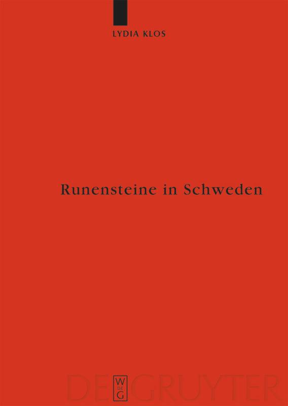 Vorderes Coverbild Runensteine in Schweden