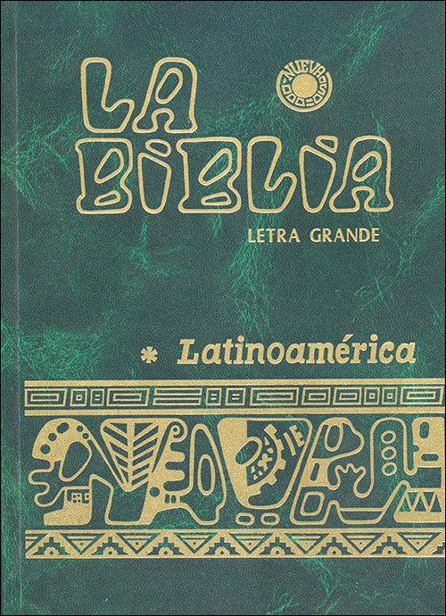 Vorderes Coverbild La Biblia latinoaméricana (letra grande)