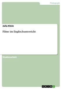 Vorderes Coverbild Filme im Englischunterricht