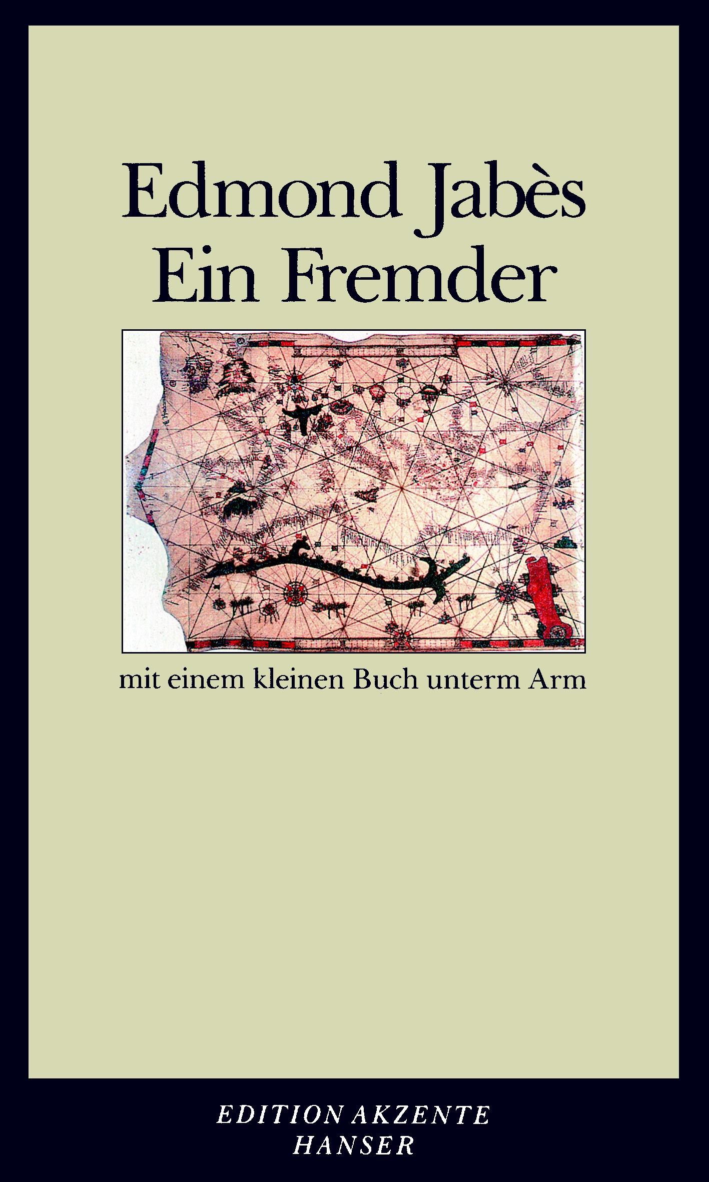 Vorderes Coverbild Ein Fremder mit einem kleinen Buch unterm Arm