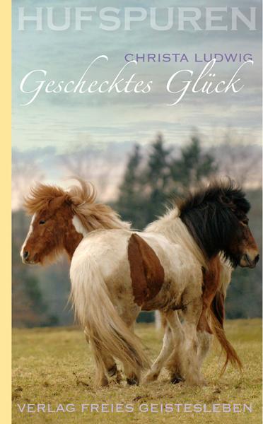 Vorderes Coverbild Hufspuren. Geschecktes Glück