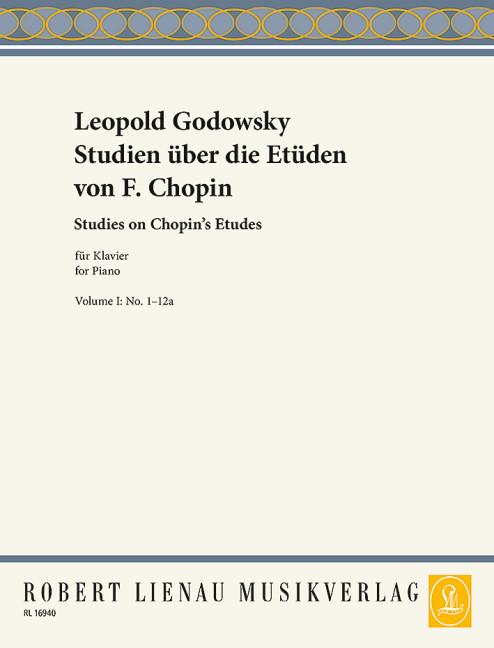 Vorderes Coverbild Studien über die Etüden von F. Chopin