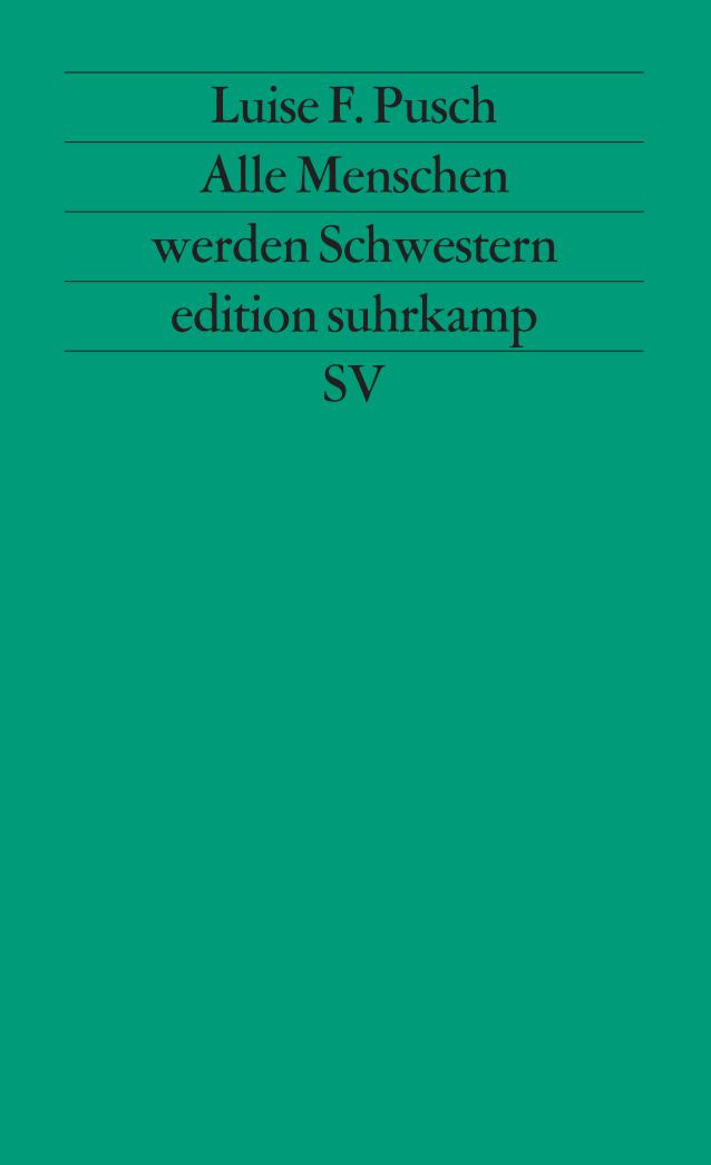 Vorderes Coverbild Alle Menschen werden Schwestern