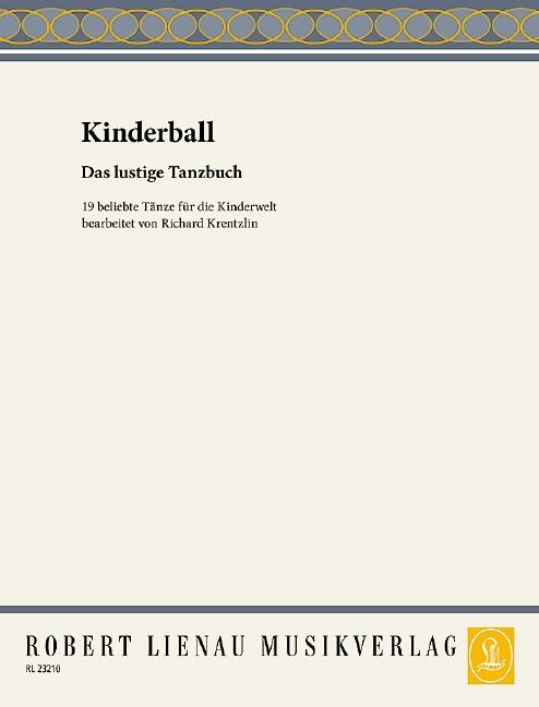 Vorderes Coverbild Kinderball 1. Klavier