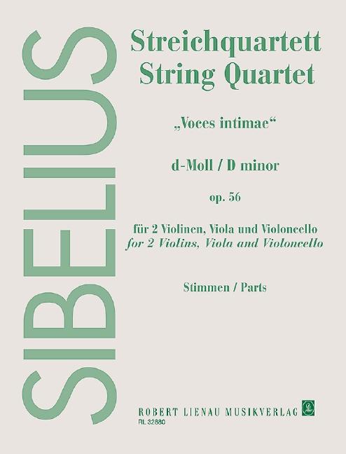 Vorderes Coverbild Streichquartett d-Moll