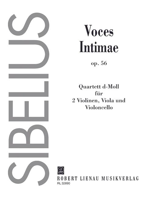 Vorderes Coverbild Voces intimae op.56