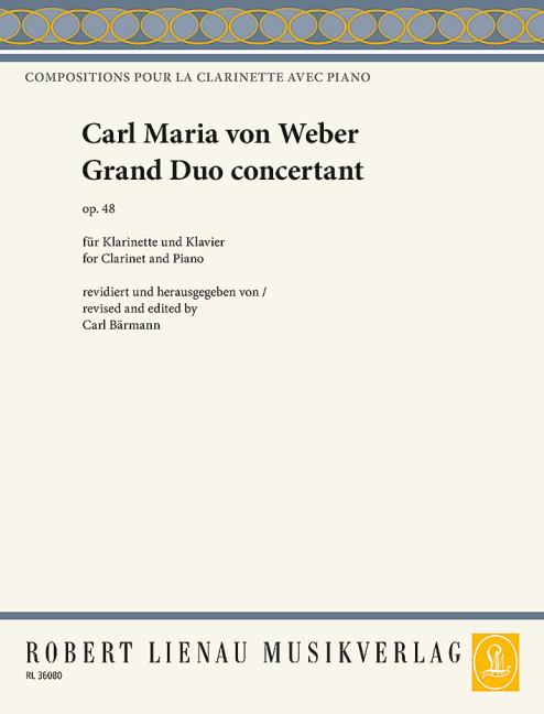 Vorderes Coverbild Grand Duo concertant