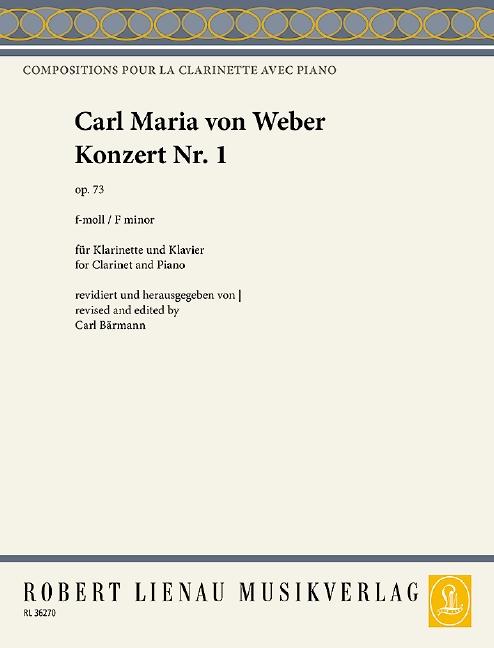 Vorderes Coverbild Konzert Nr.1 f-Moll