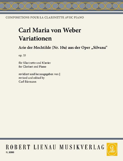 Vorderes Coverbild Variationen op. 33