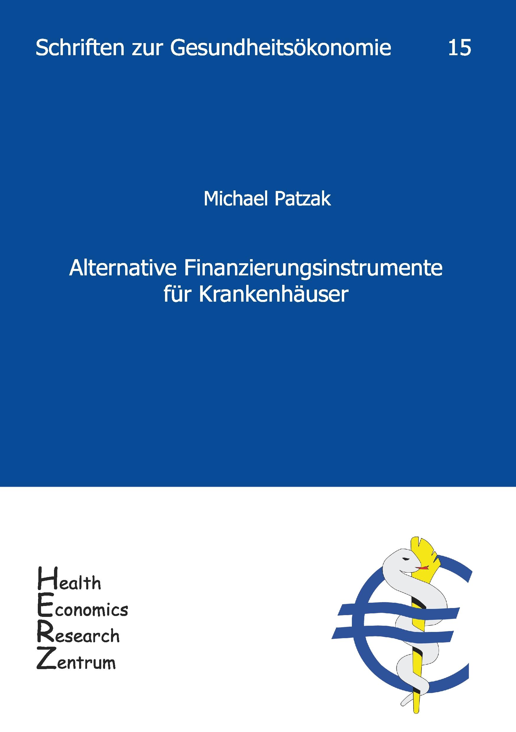 Vorderes Coverbild Alternative Finanzierungsinstrumente für Krankenhäuser