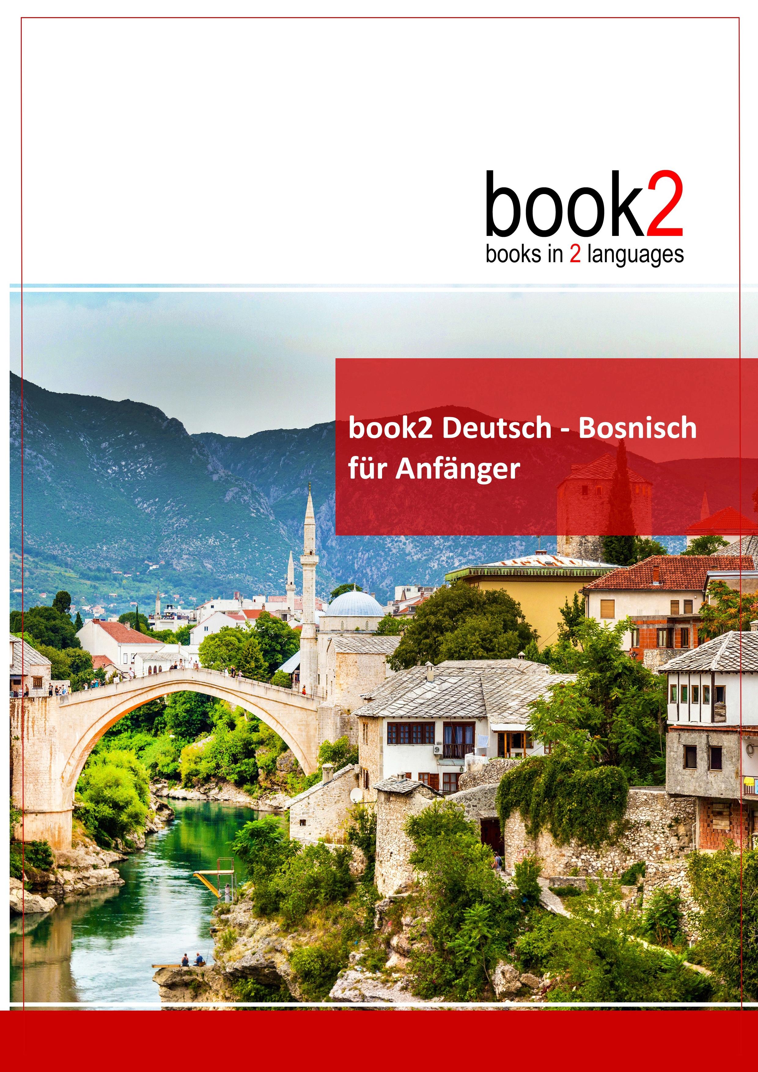 Vorderes Coverbild book2 Deutsch - Bosnisch für Anfänger