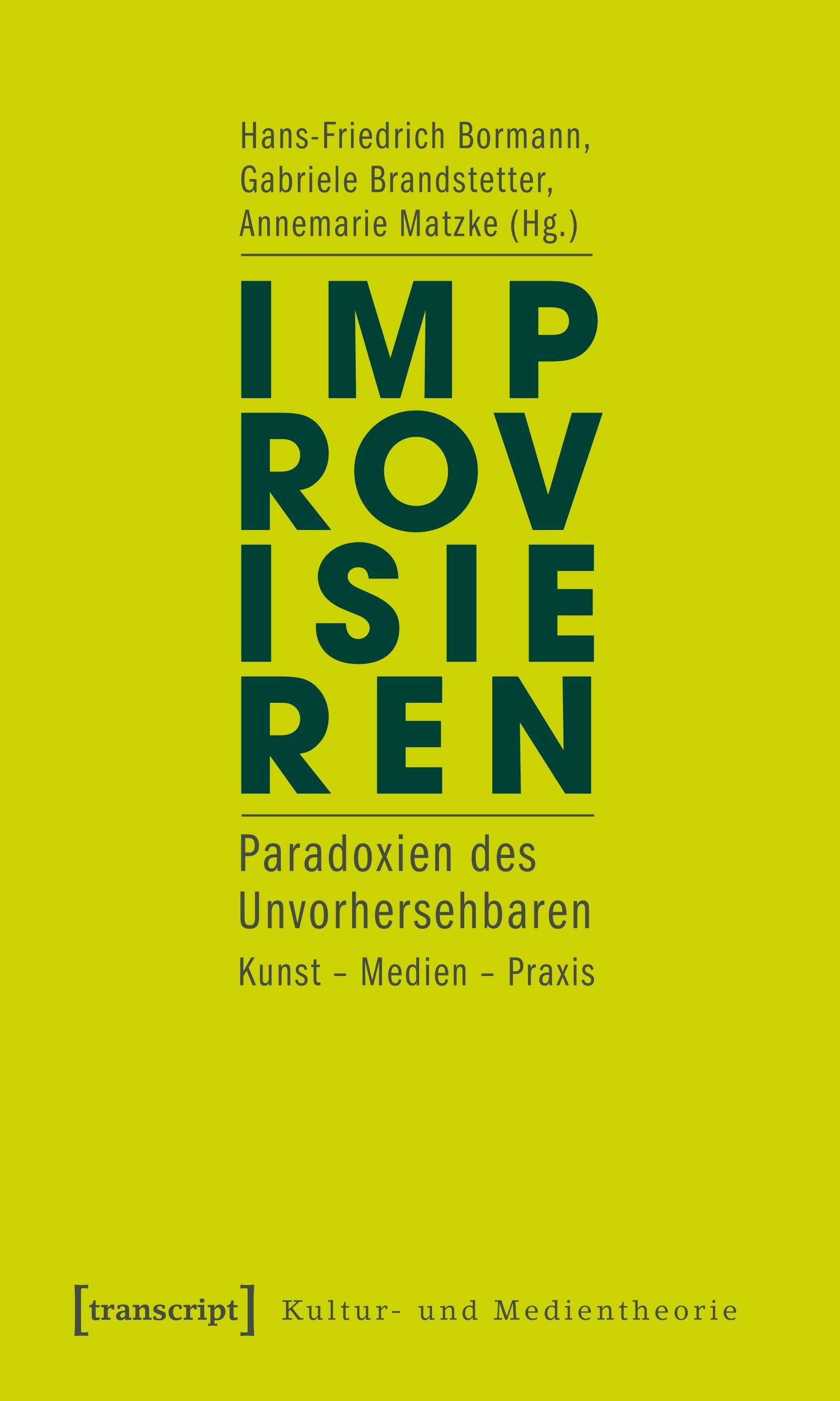 Vorderes Coverbild Improvisieren