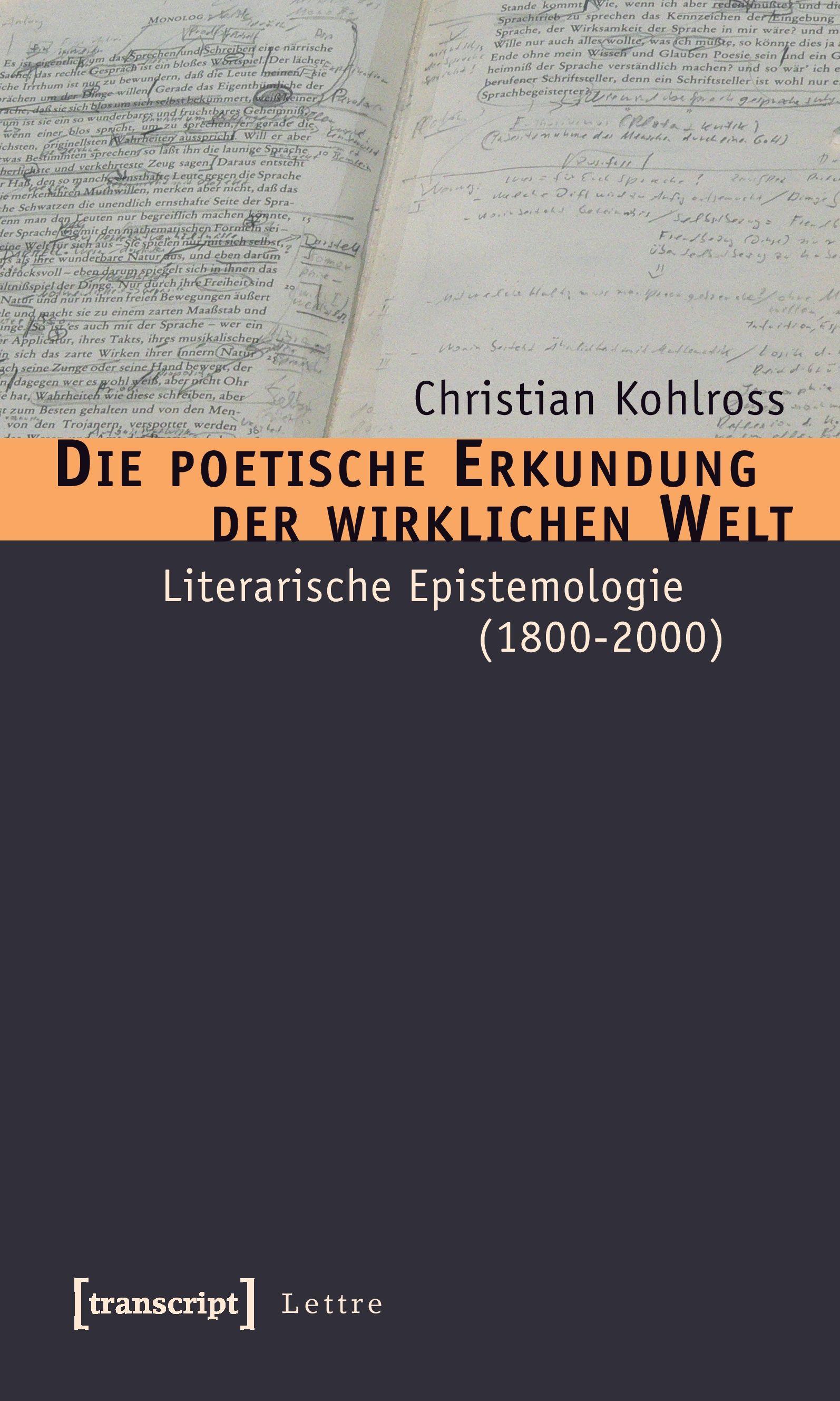 Vorderes Coverbild Die poetische Erkundung der wirklichen Welt