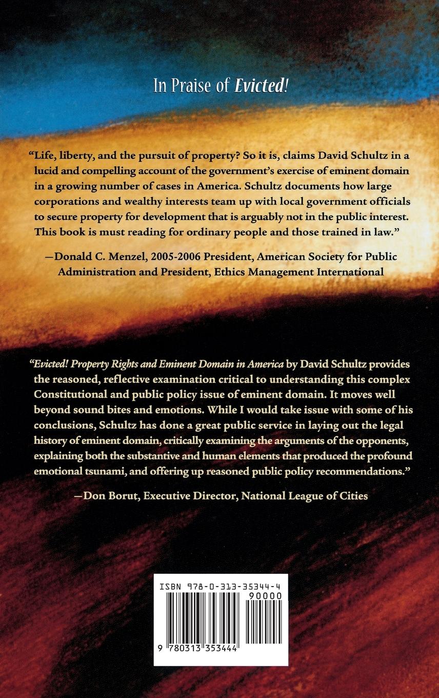 Rückseitencover Evicted! Property Rights and Eminent Domain in America