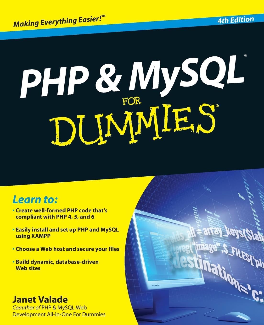 Vorderes Coverbild PHP and MySQL for Dummies