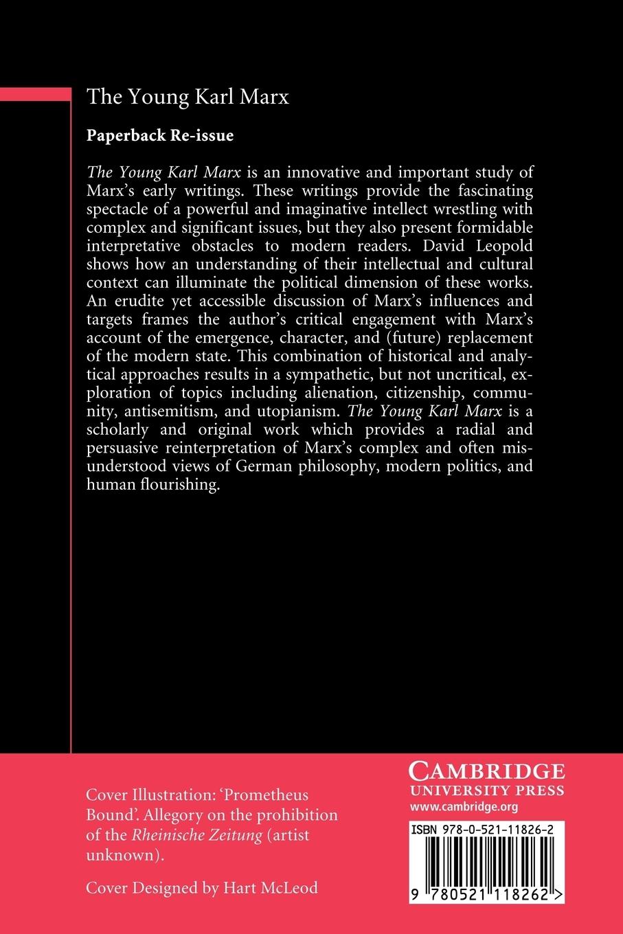 Rückseitencover The Young Karl Marx