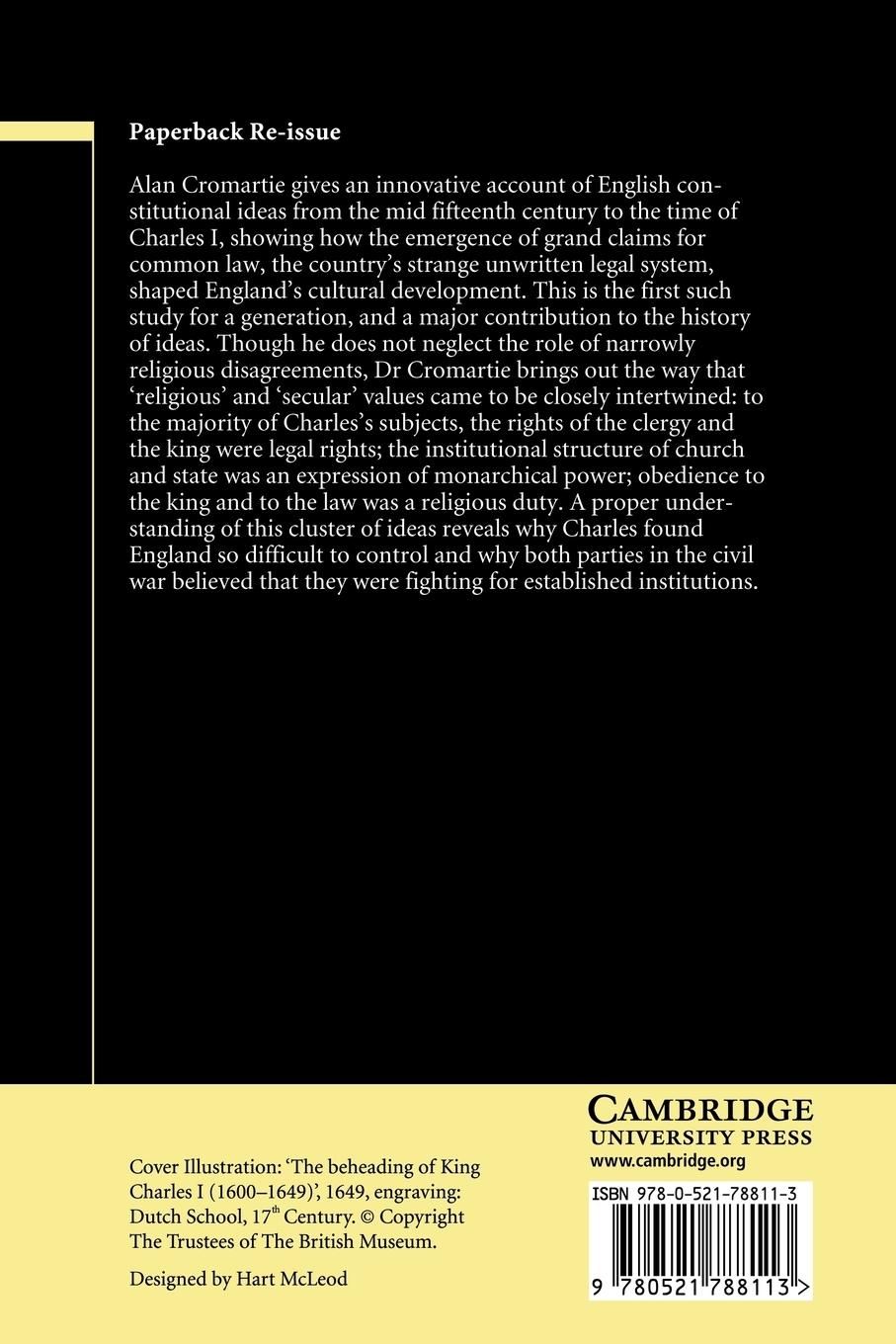 Rückseitencover The Constitutionalist Revolution