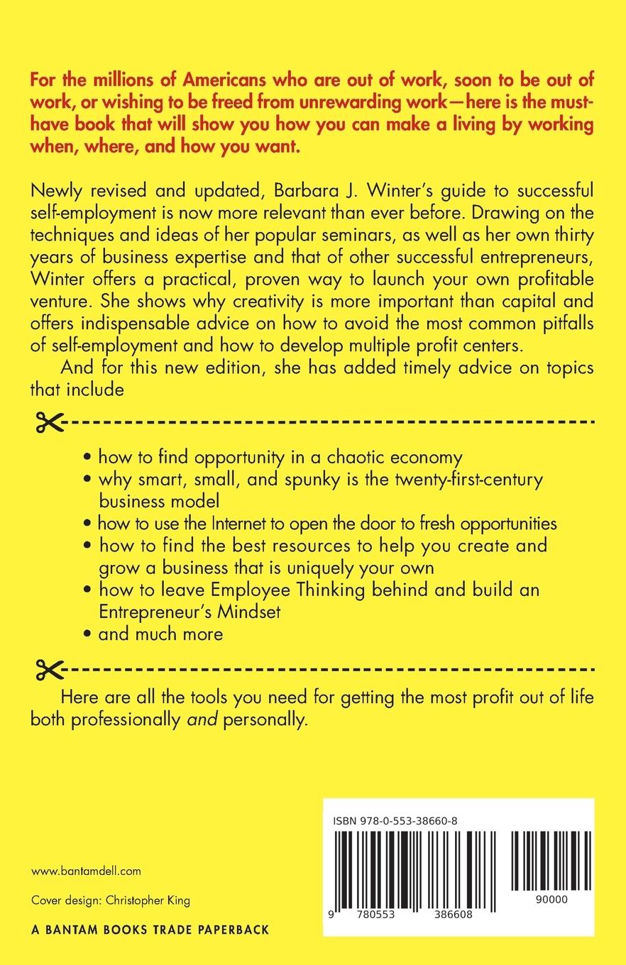 Rückseitencover Making a Living Without a Job, revised edition