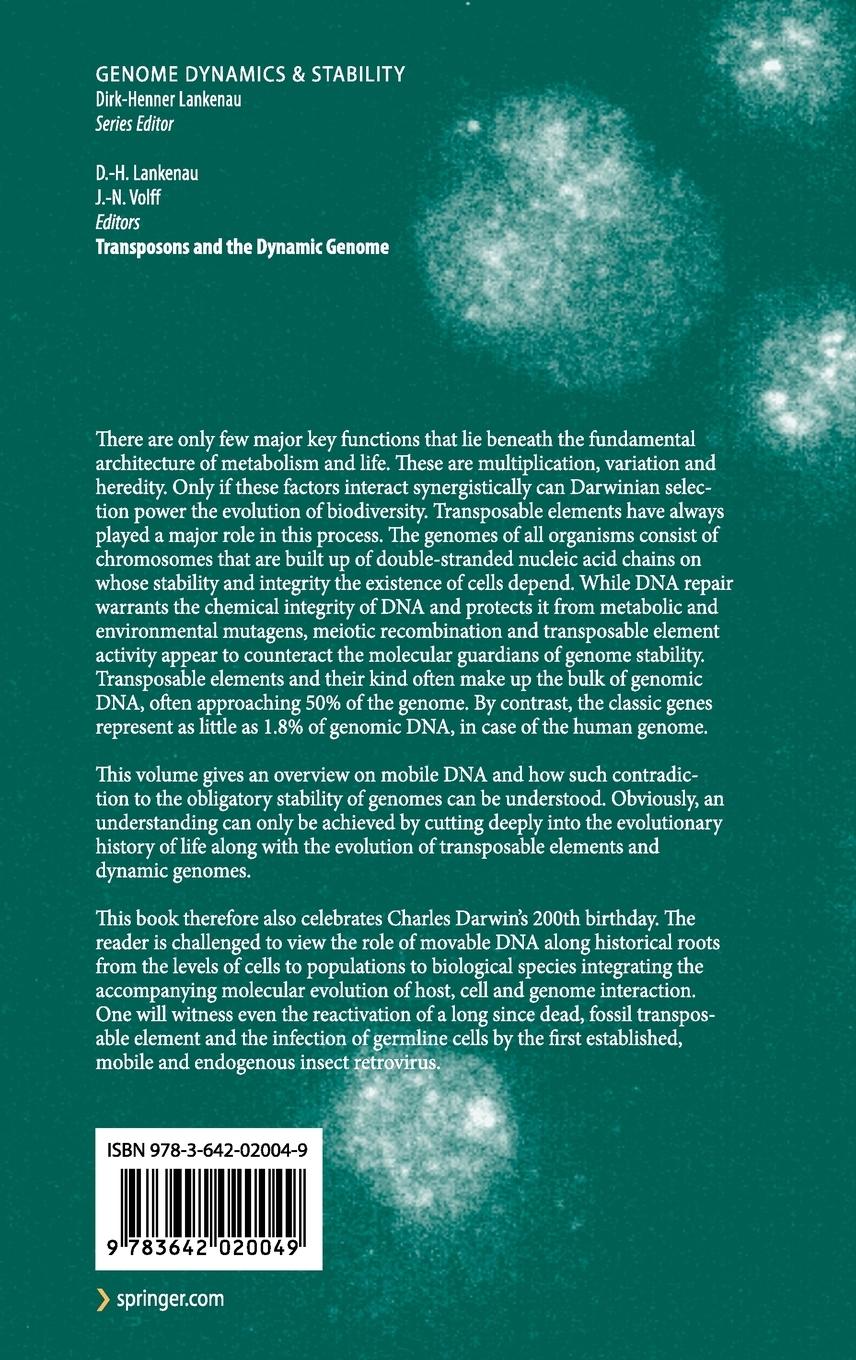 Rückseitencover Transposons and the Dynamic Genome