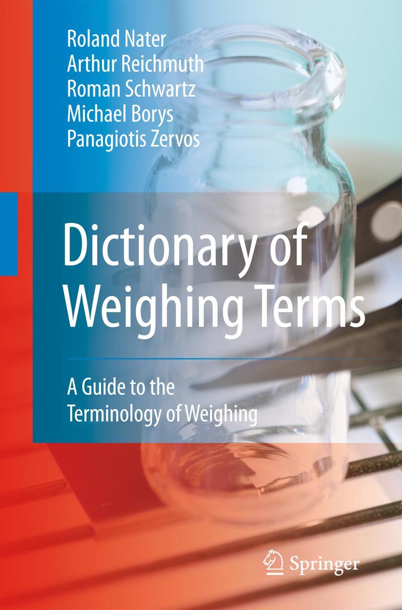 Vorderes Coverbild Dictionary of Weighing Terms
