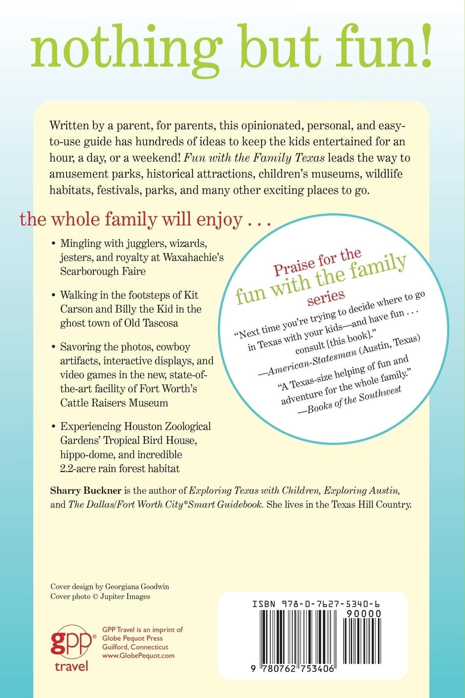 Rückseitencover Fun with the Family Texas