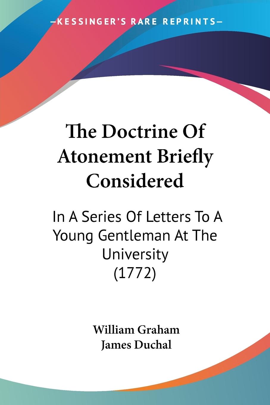 Vorderes Coverbild The Doctrine Of Atonement Briefly Considered