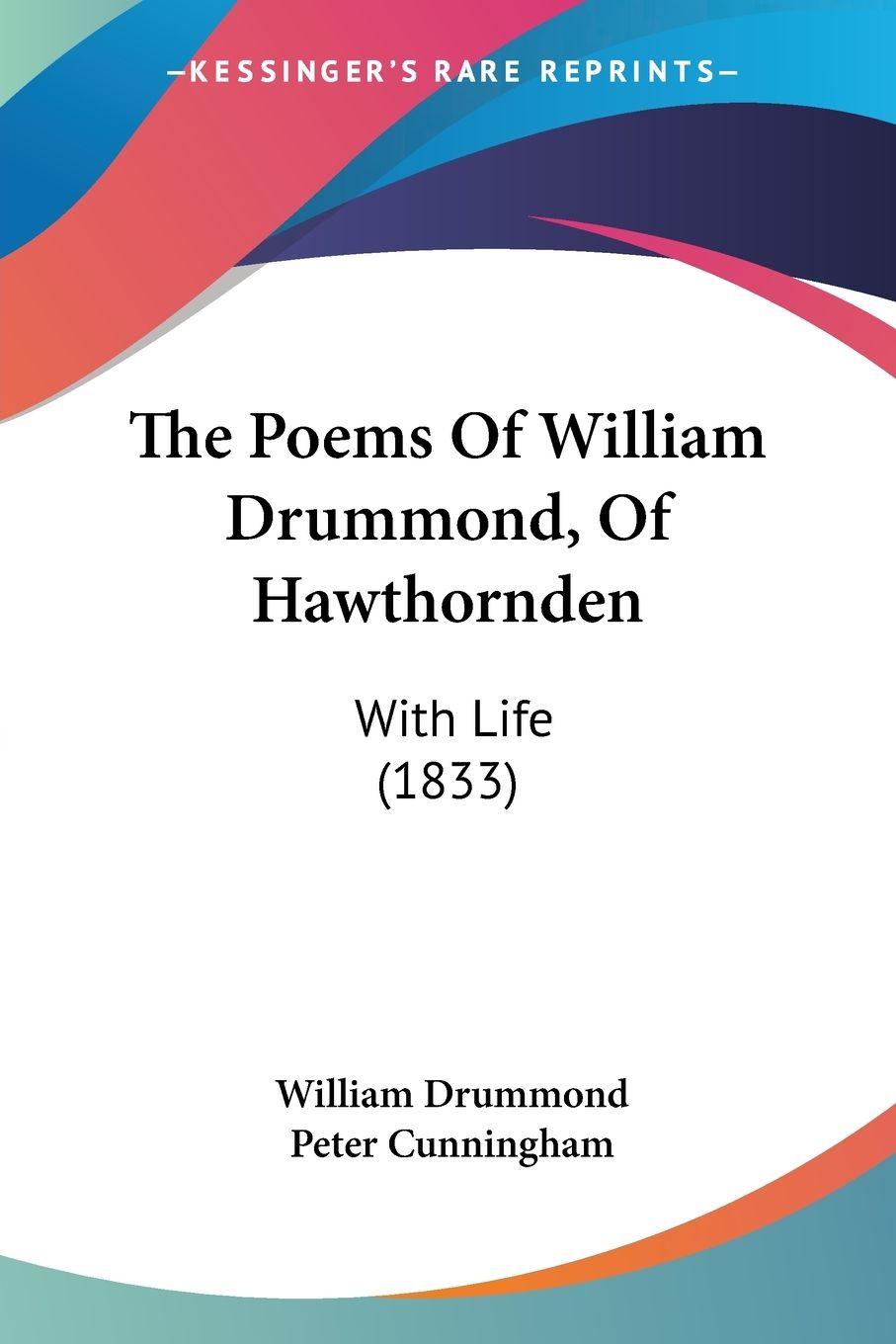 Vorderes Coverbild The Poems Of William Drummond, Of Hawthornden