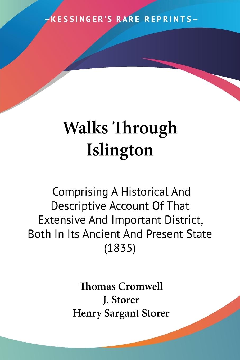 Vorderes Coverbild Walks Through Islington