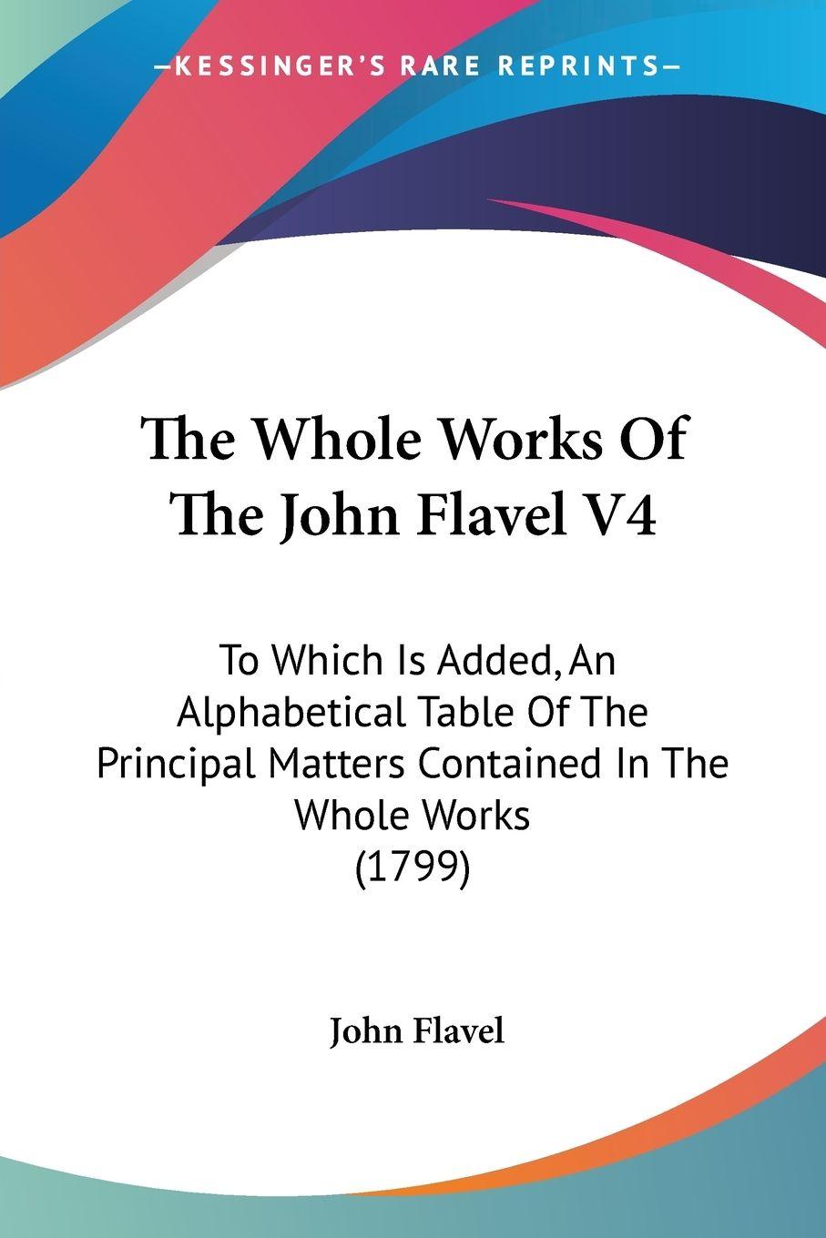 Vorderes Coverbild The Whole Works Of The John Flavel V4