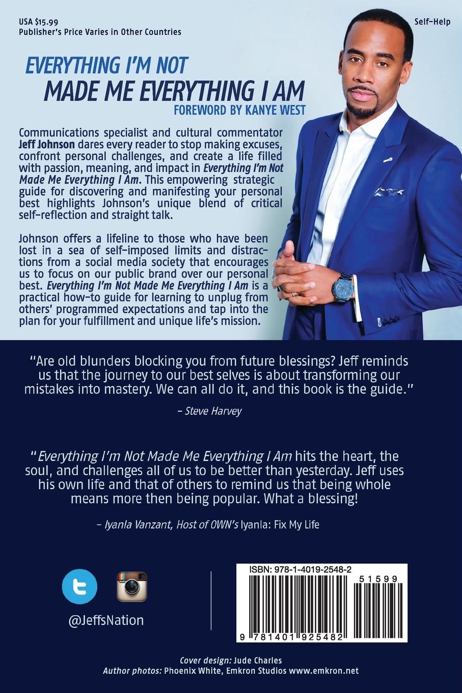 Rückseitencover Everything I'm Not Made Me Everything I Am