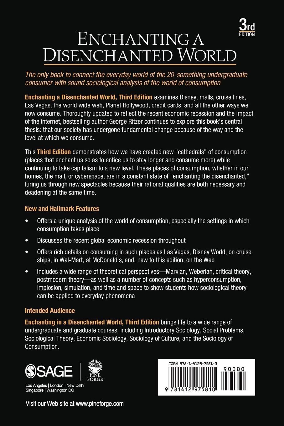 Rückseitencover Enchanting a Disenchanted World