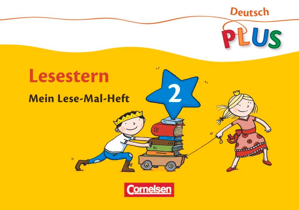 Vorderes Coverbild Deutsch plus. Grundschule. Lese-Mal-Hefte. Lesestern. Arbeitsheft 2