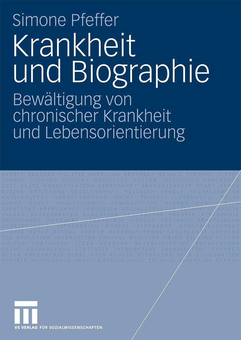 Vorderes Coverbild Krankheit und Biographie