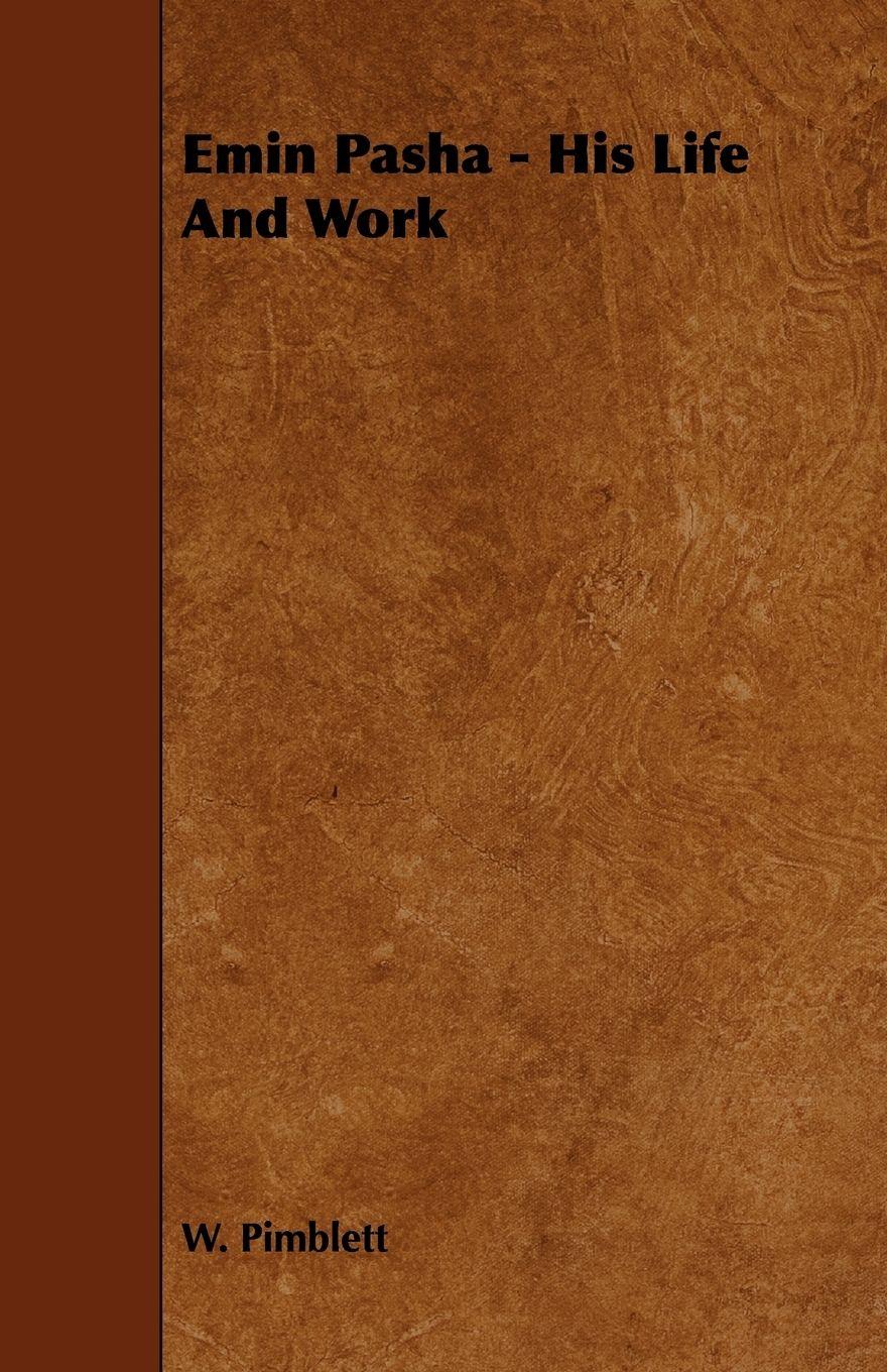 Vorderes Coverbild Emin Pasha - His Life and Work