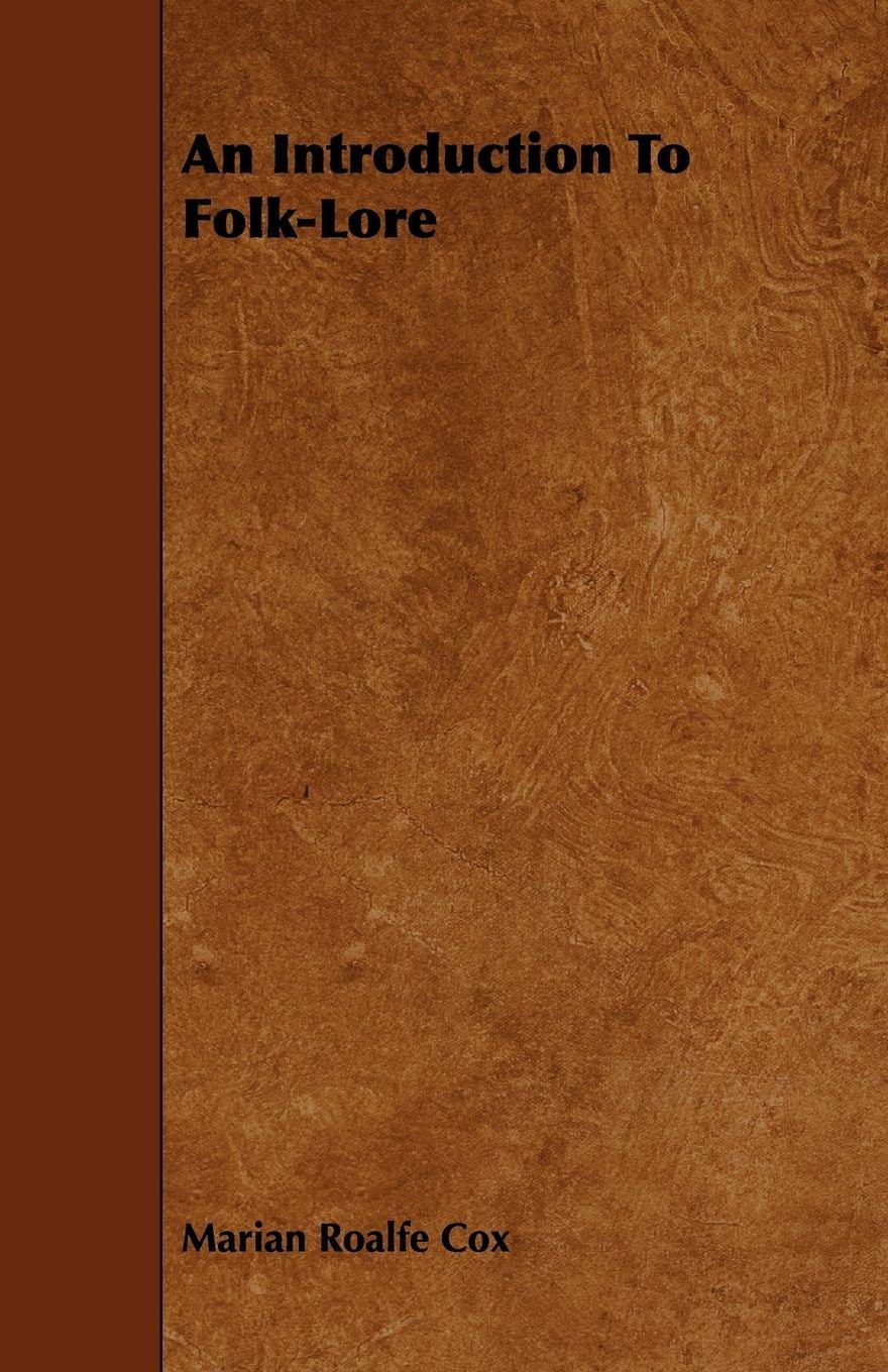 Vorderes Coverbild An Introduction to Folk-Lore