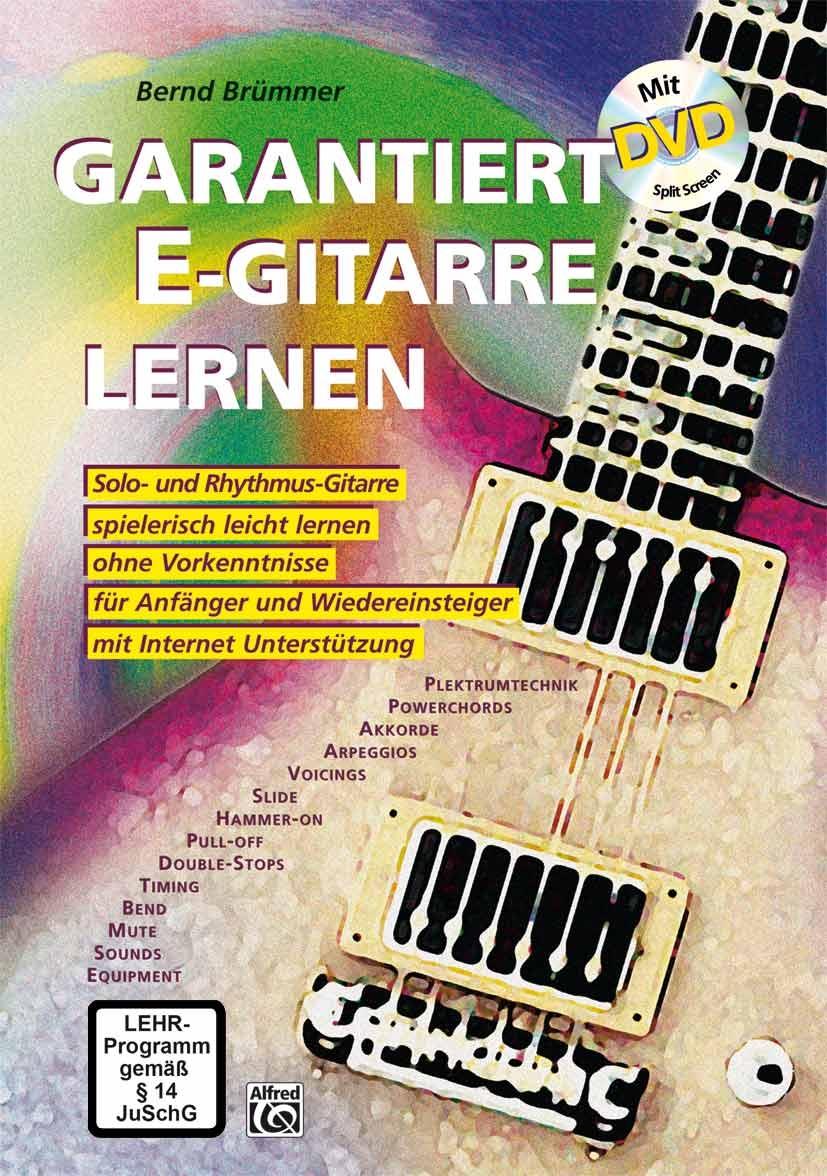 Vorderes Coverbild Garantiert E-Gitarre lernen