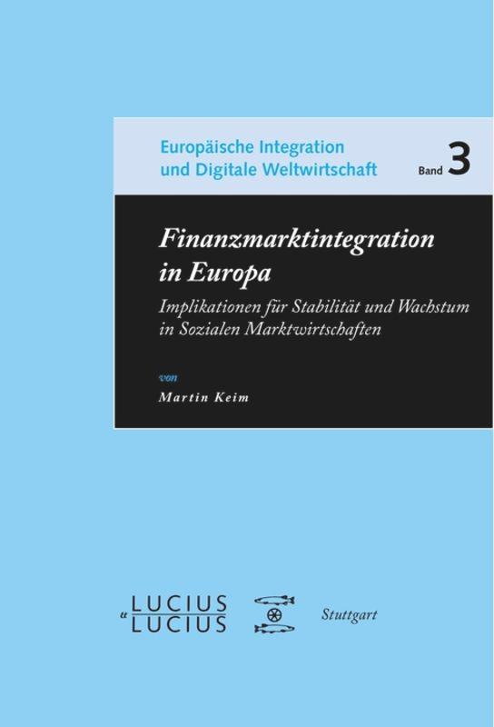 Vorderes Coverbild Finanzmarktintegration in Europa