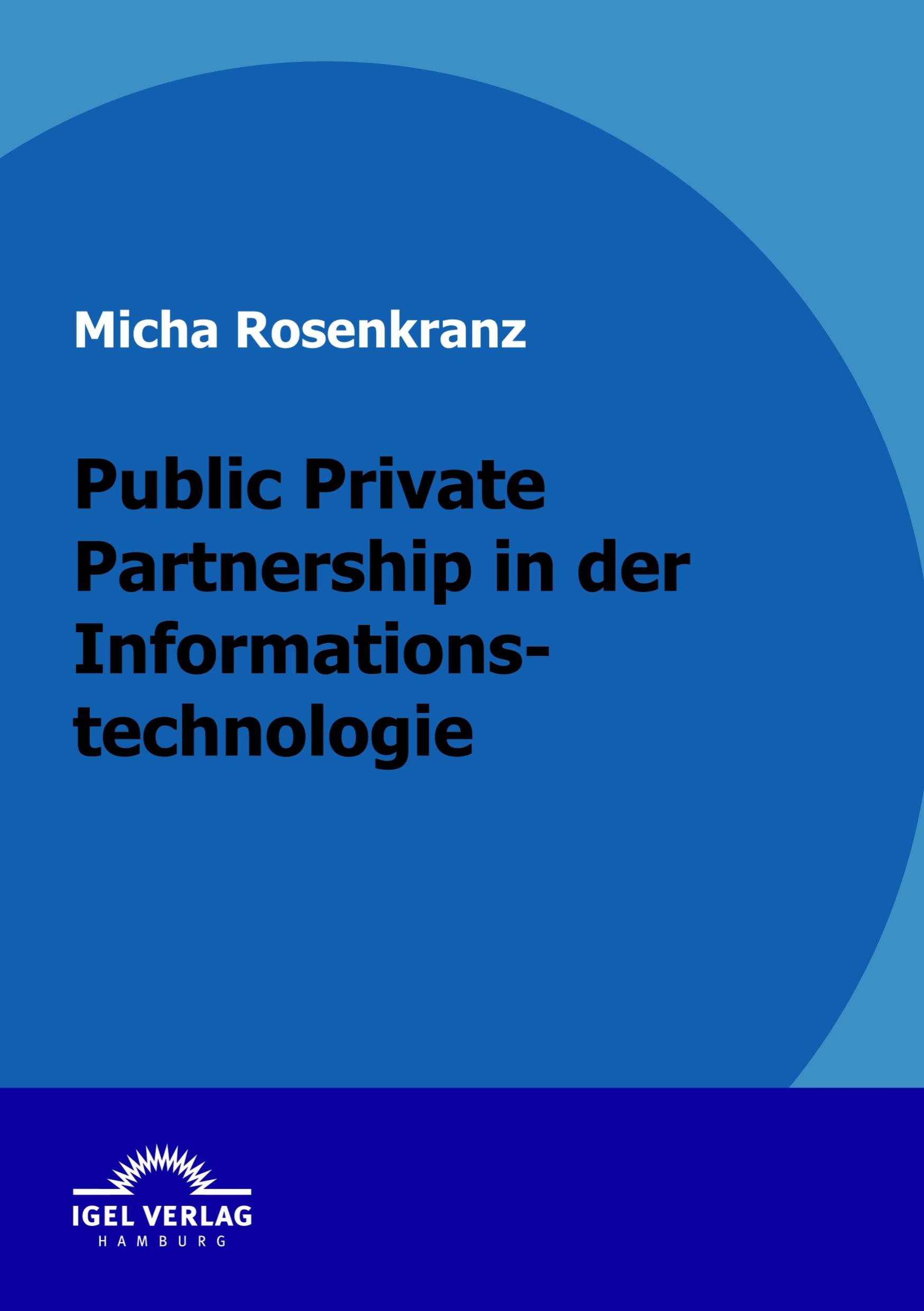 Vorderes Coverbild Public Private Partnership in der Informationstechnologie