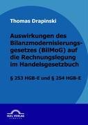 Vorderes Coverbild Auswirkungen des Bilanzmodernisierungsgesetzes (BilMoG) auf die Rechnungslegung im Handelsgesetzbuch
