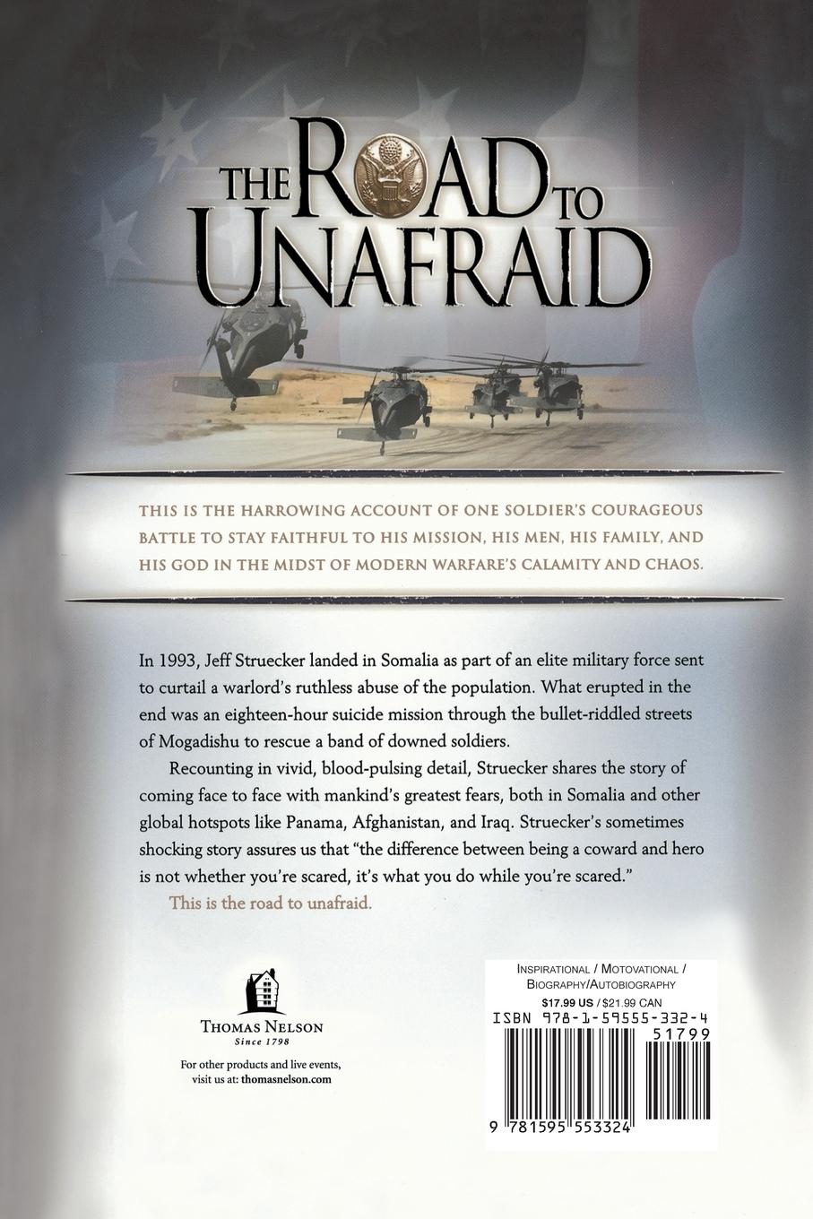 Rückseitencover The Road to Unafraid