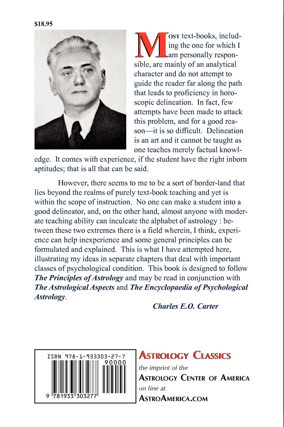 Rückseitencover Some Principles of Horoscopic Delineation