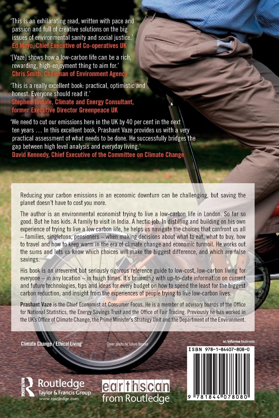 Rückseitencover The Economical Environmentalist