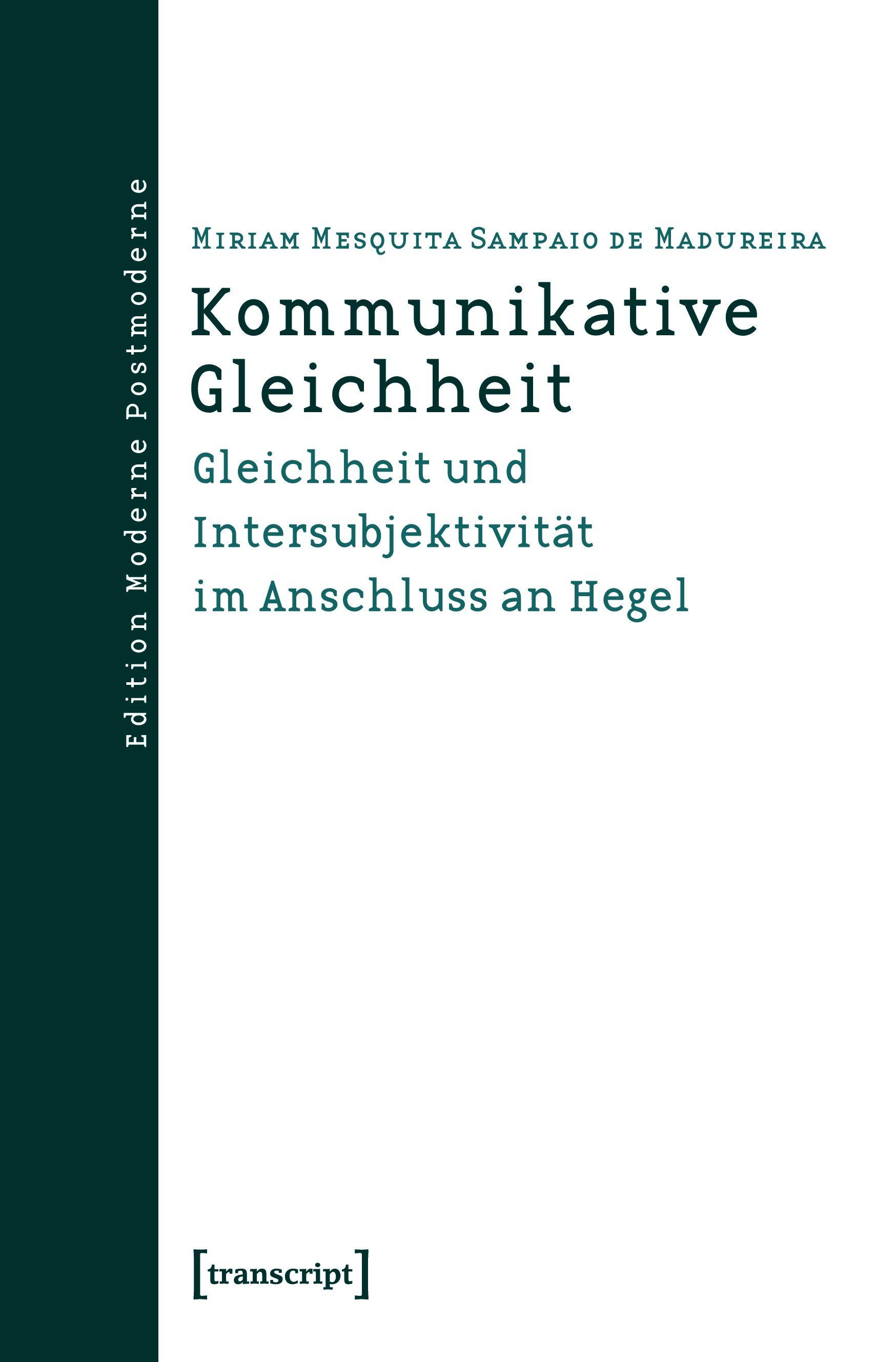 Vorderes Coverbild Kommunikative Gleichheit