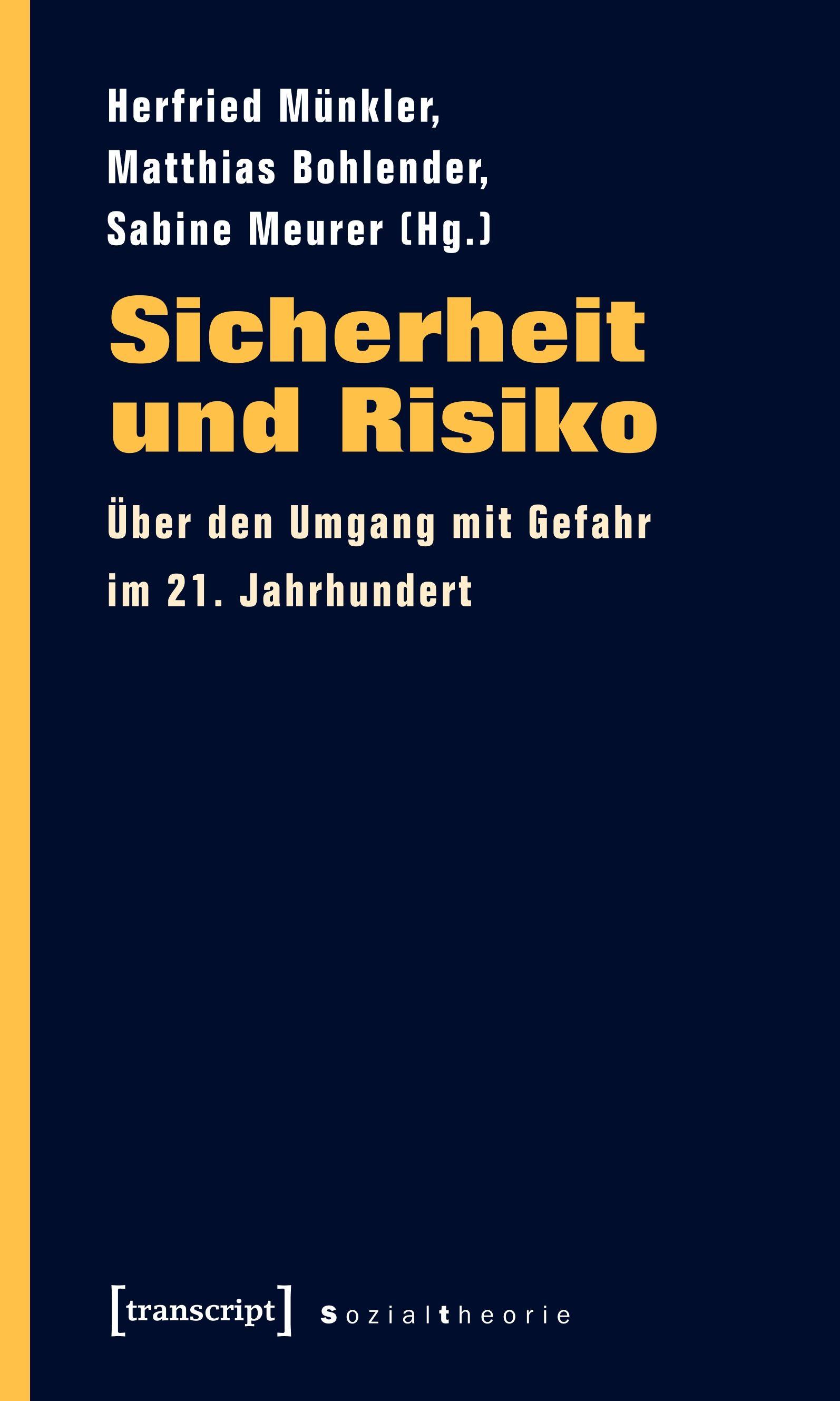 Vorderes Coverbild Sicherheit und Risiko