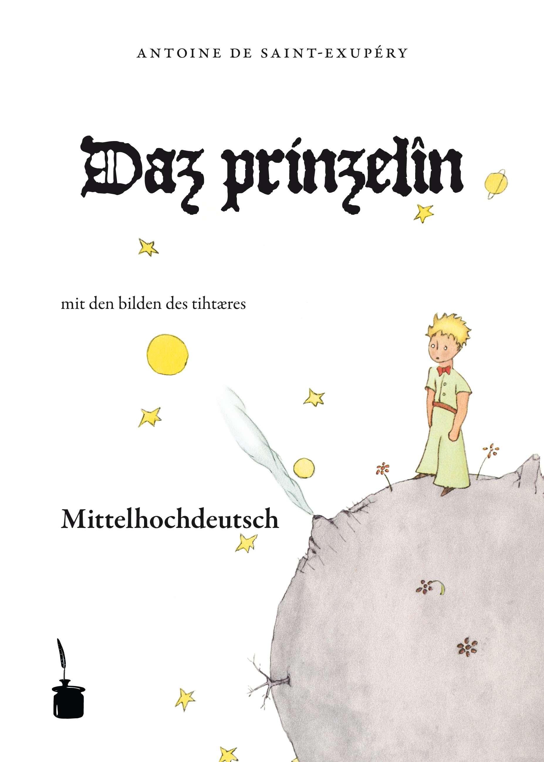 Vorderes Coverbild Der kleine Prinz. Le Petit Prince-Mittelhochdeutsch