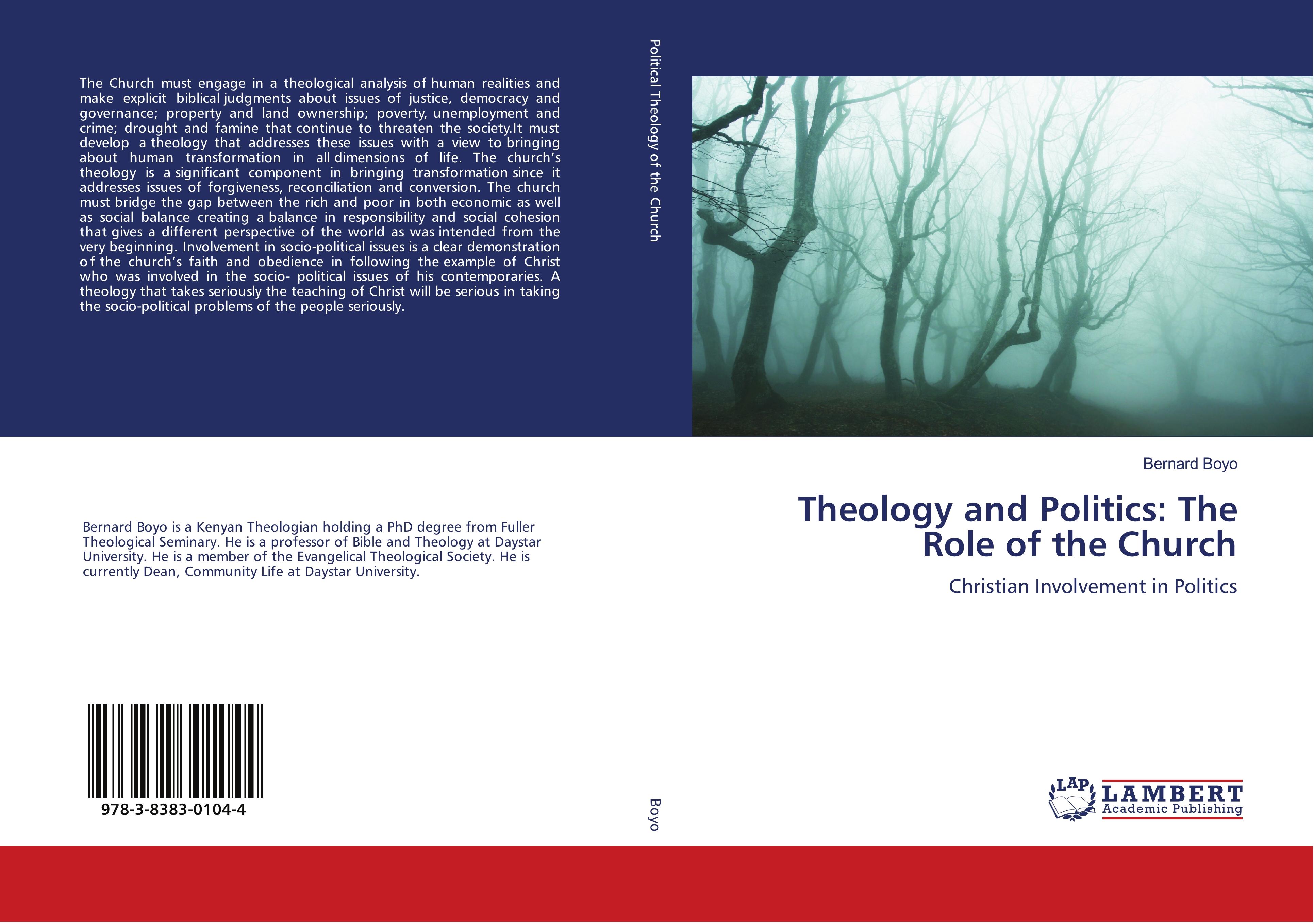 Vorderes Coverbild Theology and Politics: The Role of the Church