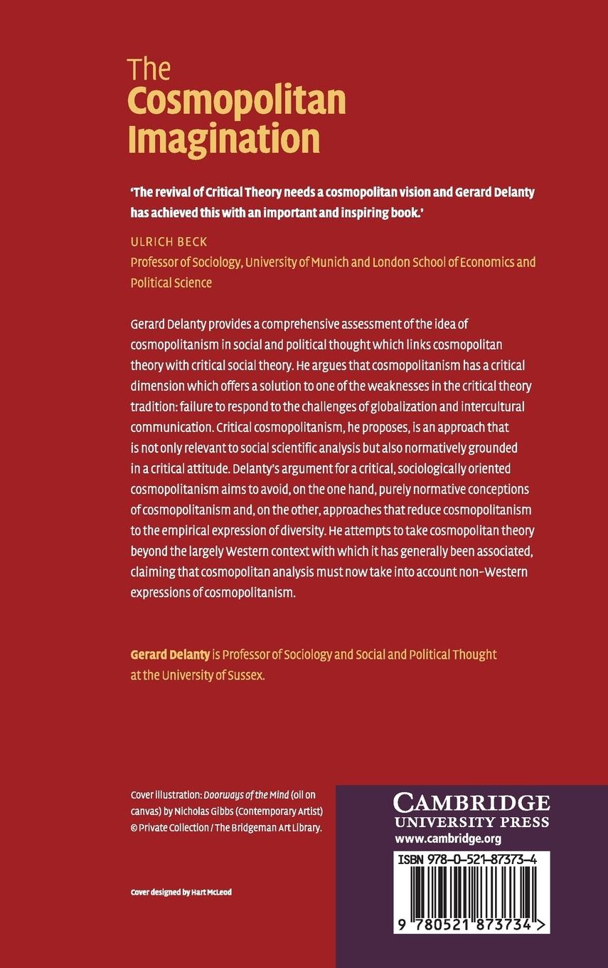 Rückseitencover The Cosmopolitan Imagination